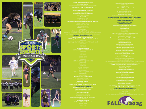 Fall Accolades 2025